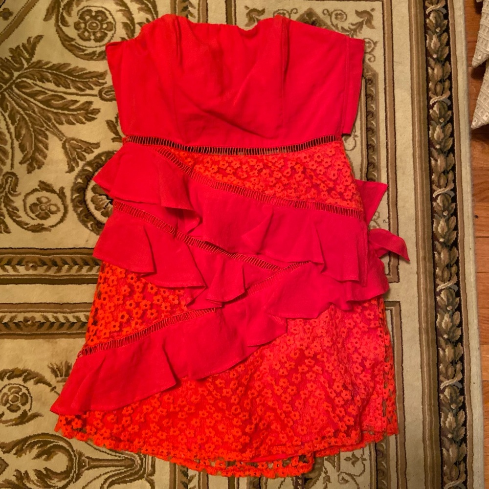 Selfie Leslie Red Dress